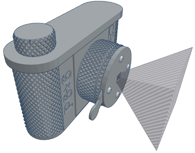 P6*6 120 Пинхол Камера