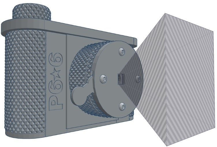 P6*6 120 Пинхол Камера