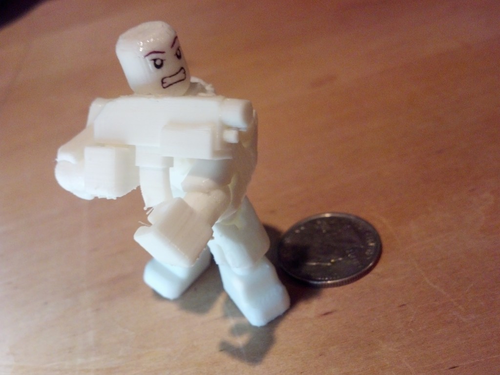 Галактический Коммандос - Открытый Минифигурка