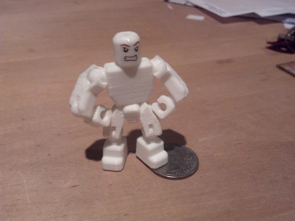 Галактический Коммандос - Открытый Минифигурка