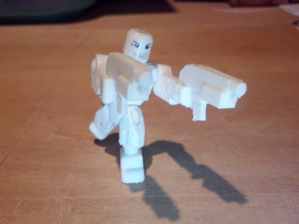 Галактический Коммандос - Открытый Минифигурка