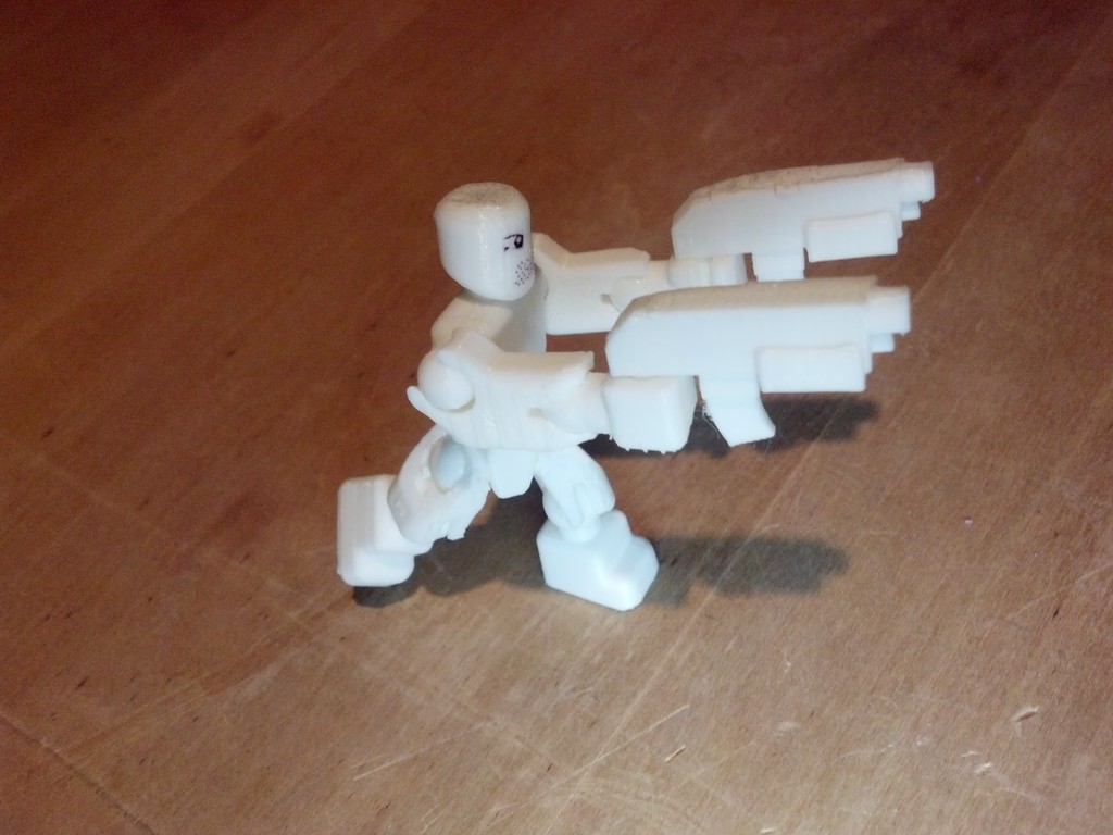 Галактический Коммандос - Открытый Минифигурка