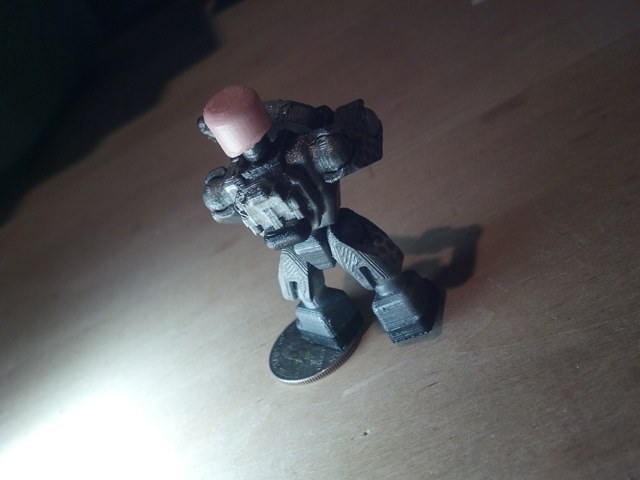 Галактический Коммандос - Открытый Минифигурка