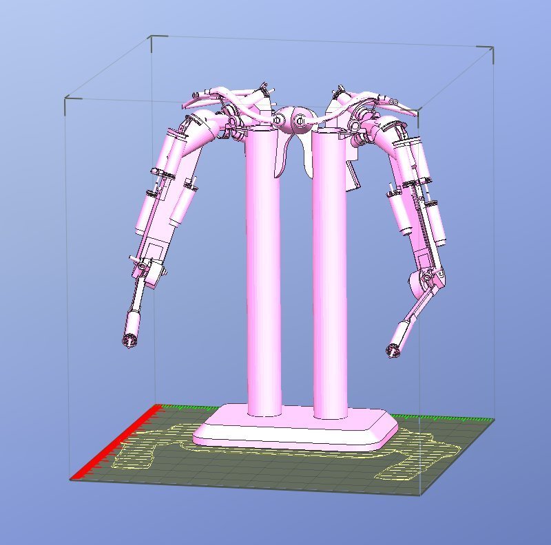 Человекообразный робот Mk1 - торс