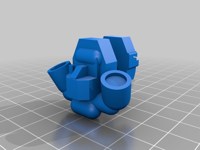 Космический морпех - масштабируемая и настраиваемая модель