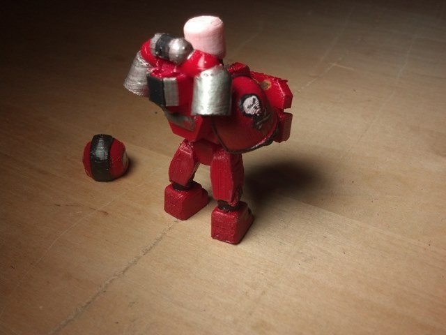 Космический морпех - масштабируемая и настраиваемая модель