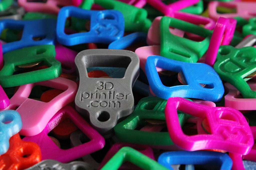 3D Печатаемый Открывашка для Бутылок - Переиспользуйте свою Монету