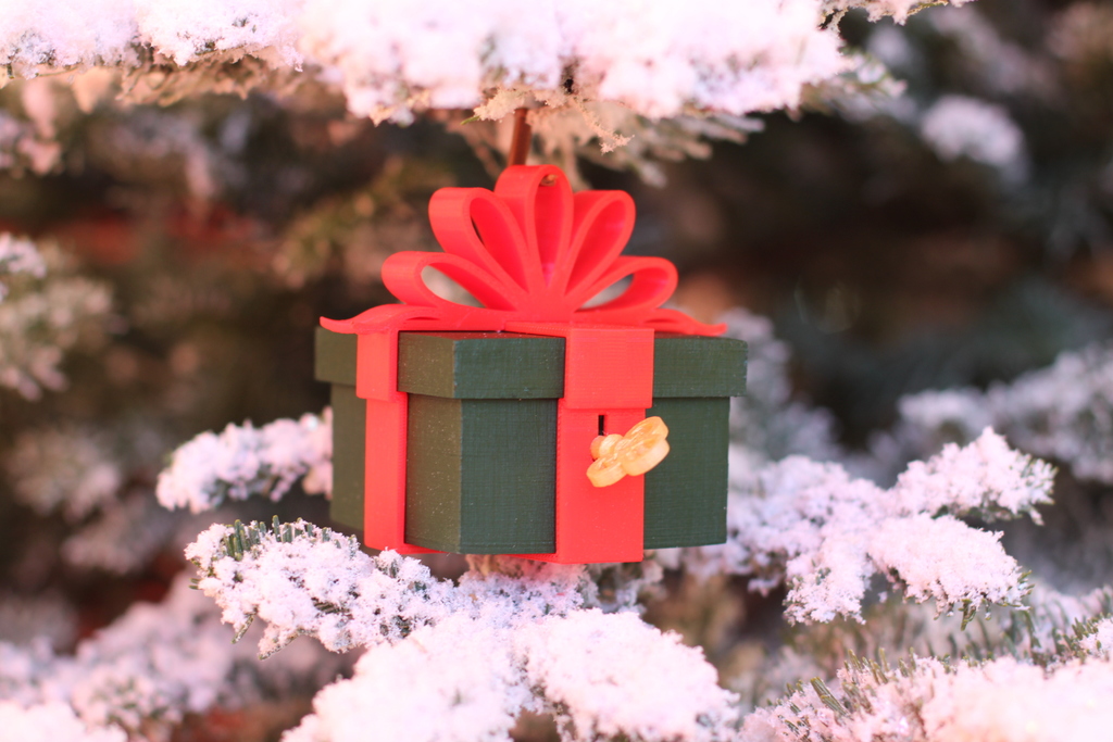 Запираемый новогодний Ornament