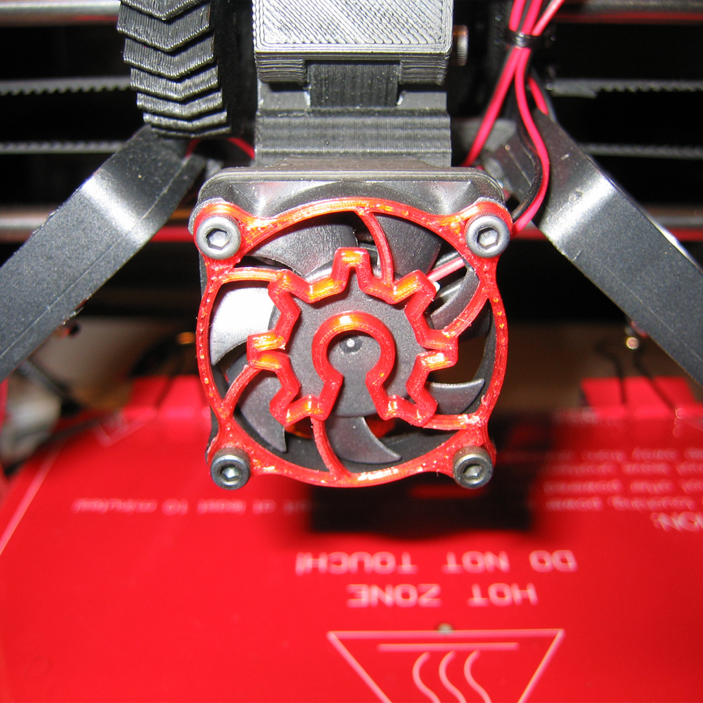 Крышка вентилятора 40 мм для 3D-принтера