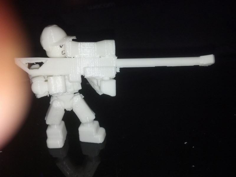 Настольный снайпер - Минифигурка Ghost 3.2