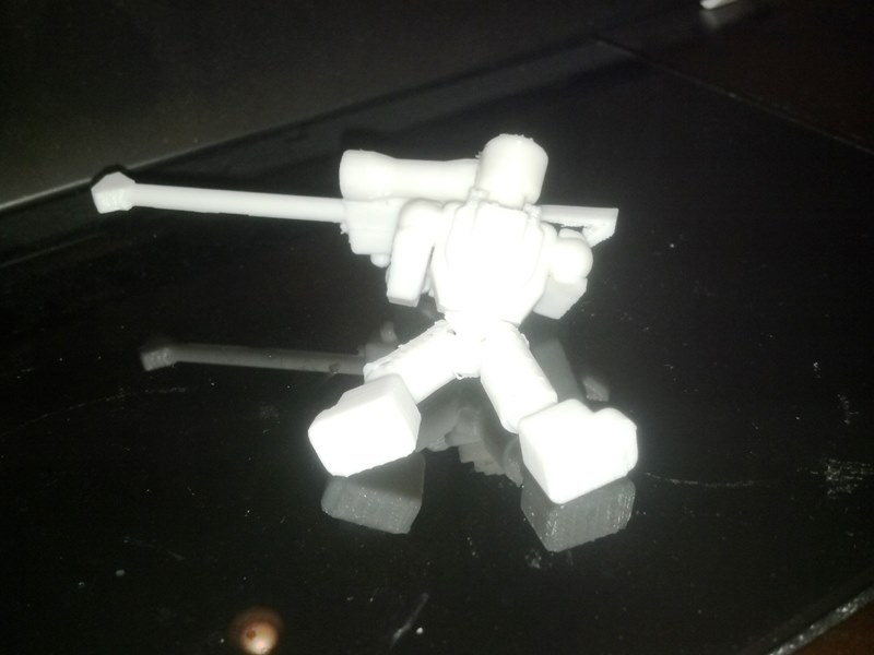 Настольный снайпер - Минифигурка Ghost 3.2