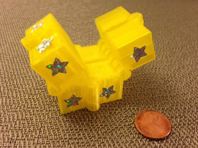 Печатный кубик-антистресс