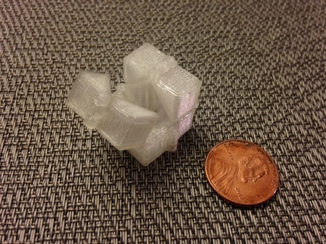 Печатный кубик-антистресс