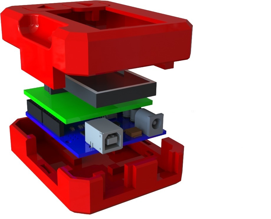 Корпус открытого термостата