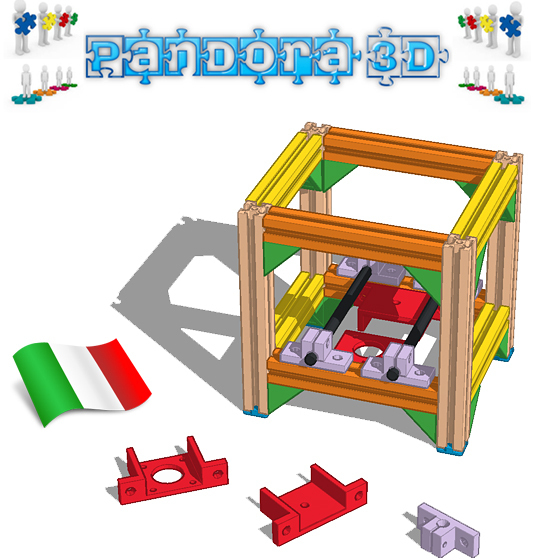 3D-принтер Pandora - Open Source из Италии