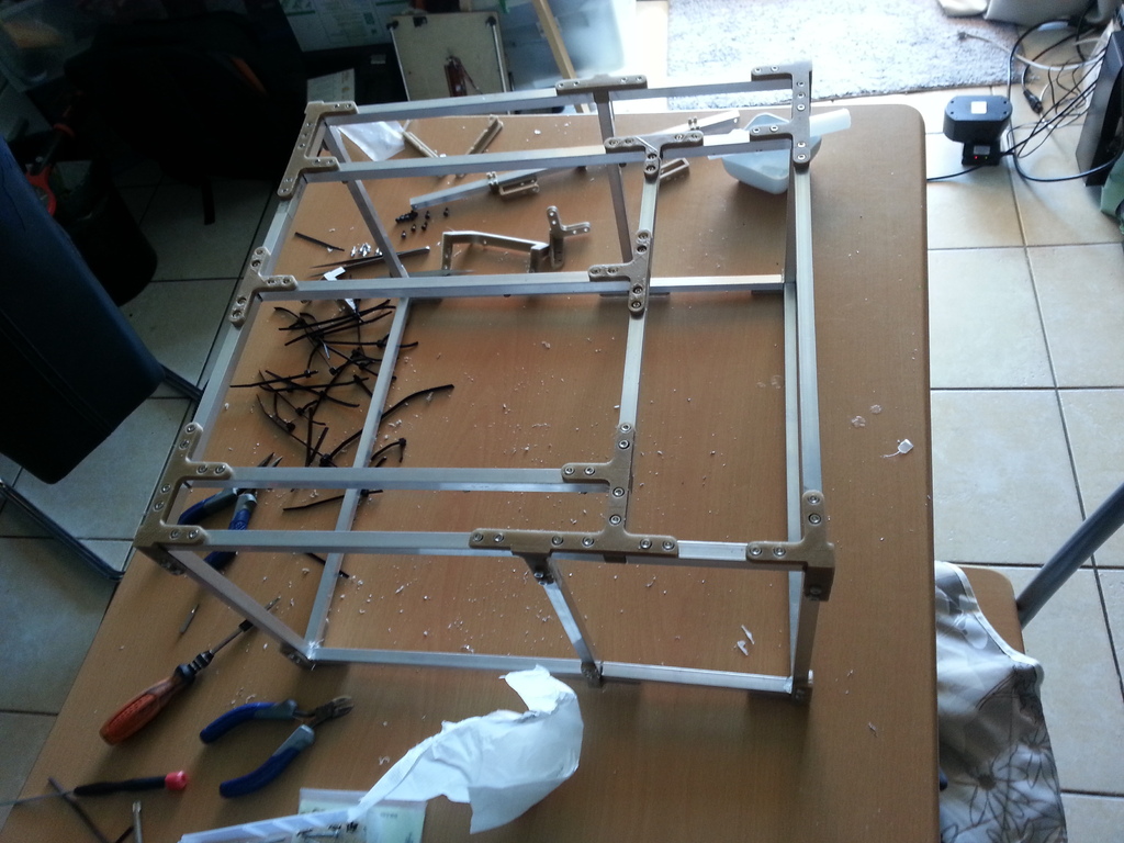 Алюминиевый каркас для Scrypt Mining RIG