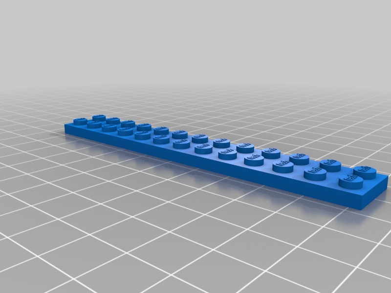 Модель Tech Lego для OpenSCAD