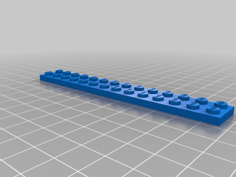 Модель Tech Lego для OpenSCAD