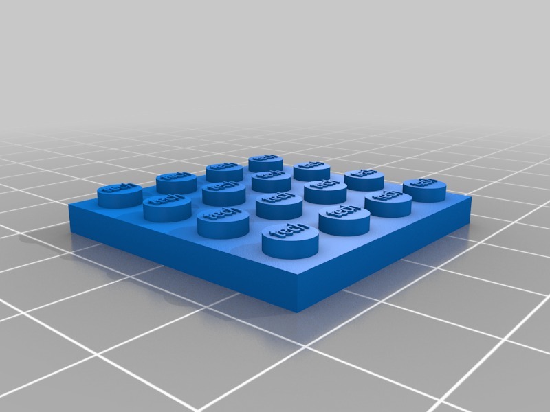 Модель Tech Lego для OpenSCAD