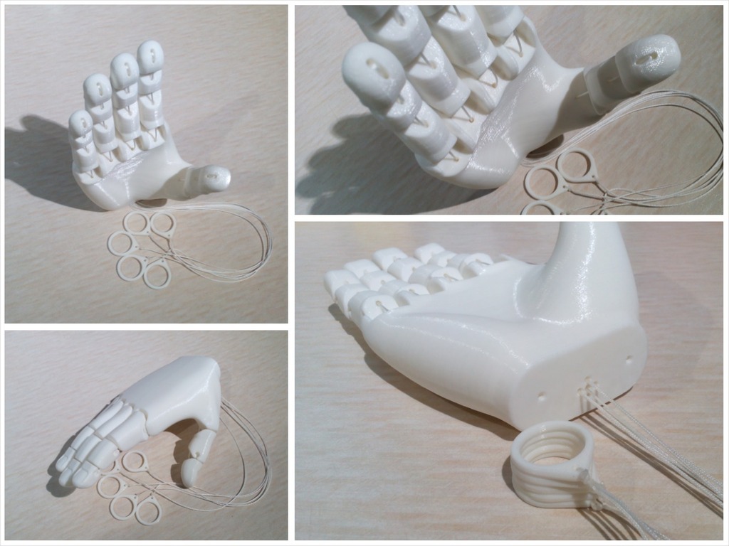 Гибкая 3D-модель руки Flexy-Hand