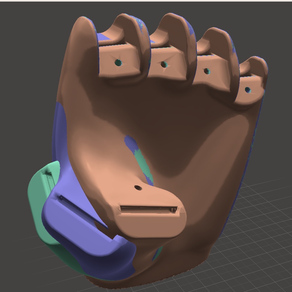 Гибкая 3D-модель руки Flexy-Hand