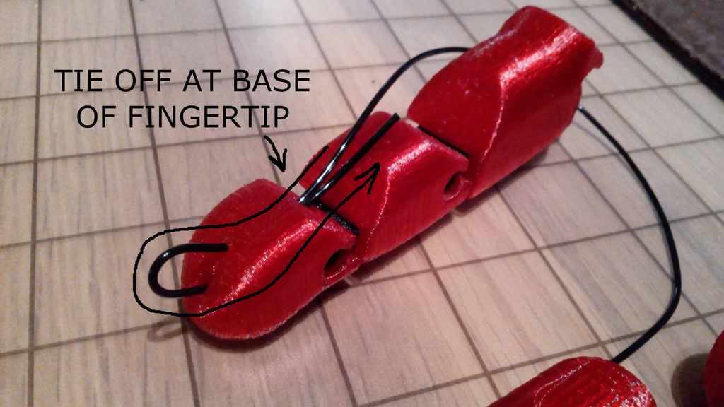 Гибкая 3D-модель руки Flexy-Hand