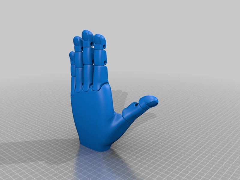 Гибкая 3D-модель руки Flexy-Hand