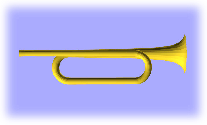 Натуральная труба Bb3