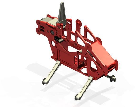 450 Классический радиоуправляемый вертолет