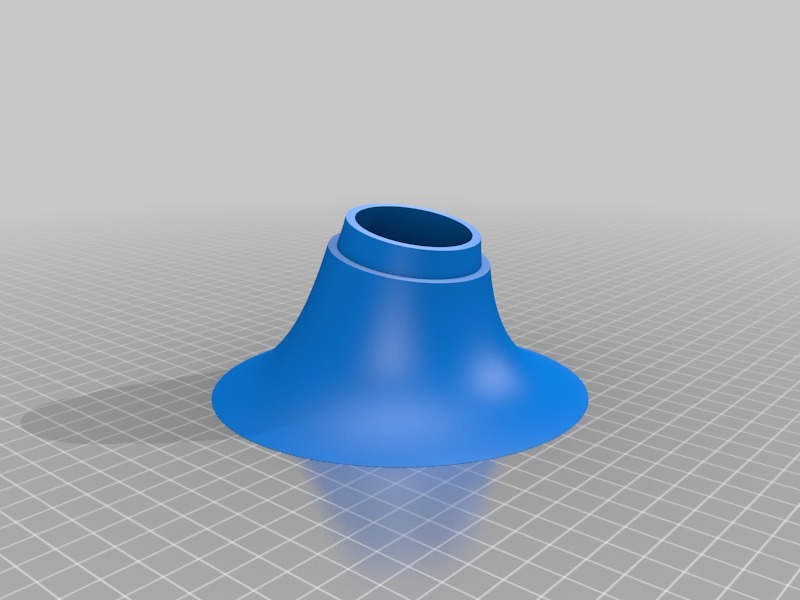 Натуральная труба Bb3 в форме саксофона