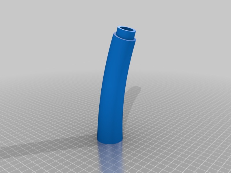 Натуральная труба Bb3 в форме саксофона