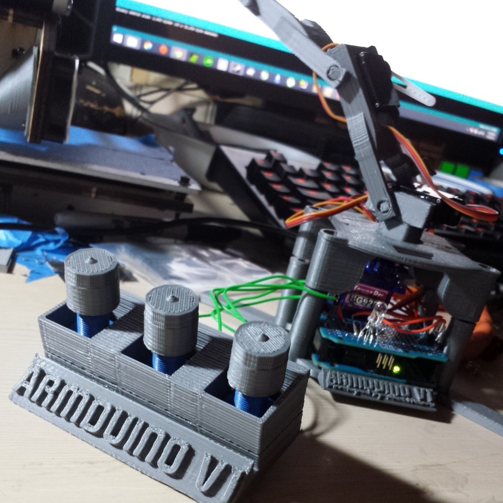ARMDUINO V1 Открытый Роботизированный Манипулятор