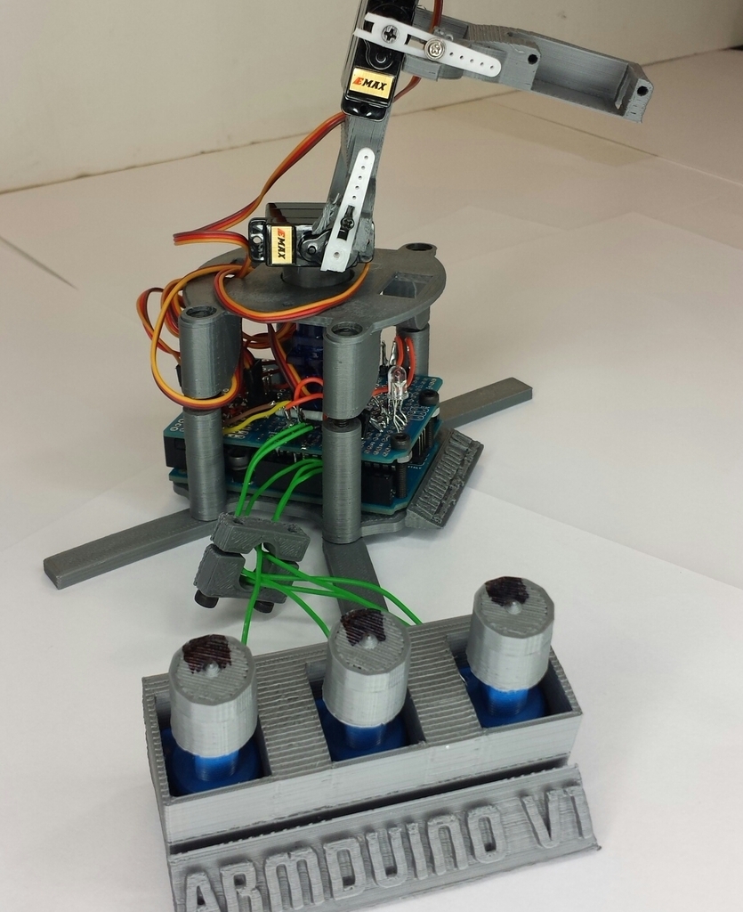 ARMDUINO V1 Открытый Роботизированный Манипулятор