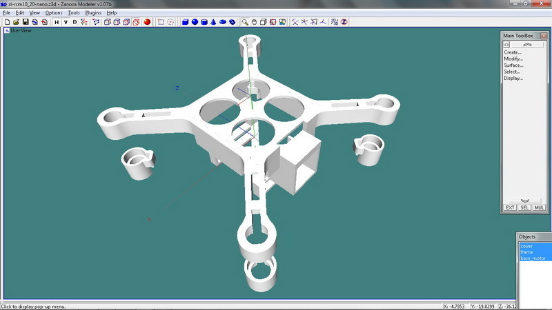 XL-RCM 10.0 PIXXY: Карманный дрон / FPV квадрокоптер