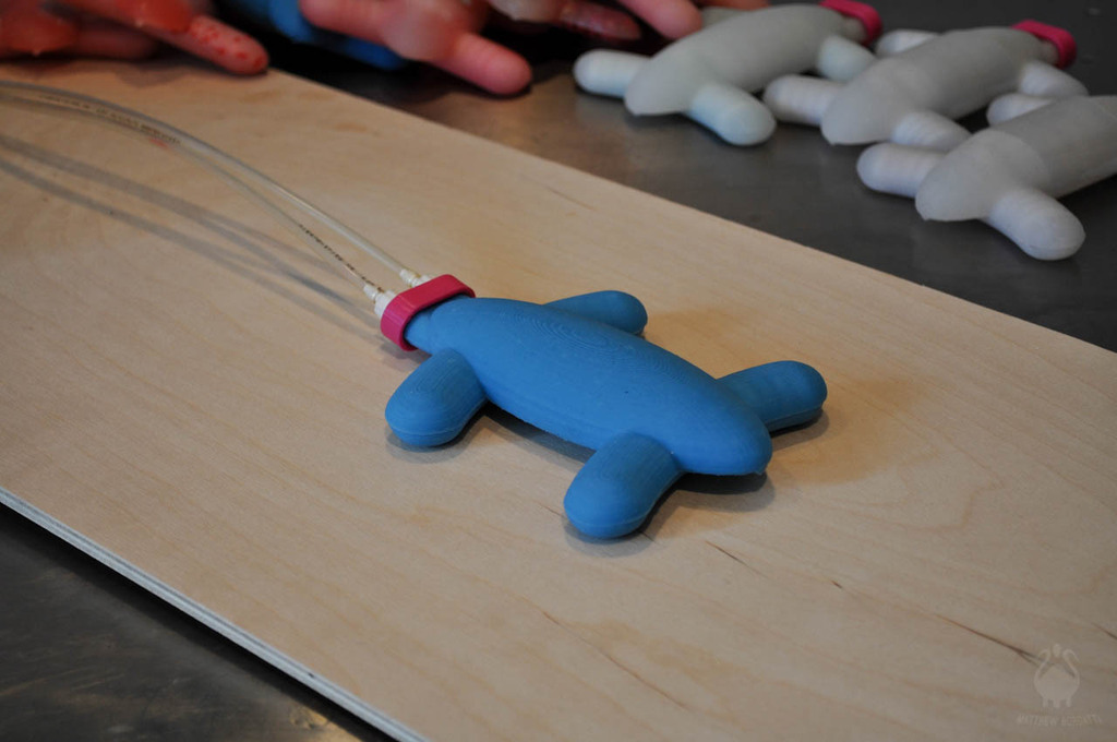 Глаукус: Мягкий робот-квадрупед