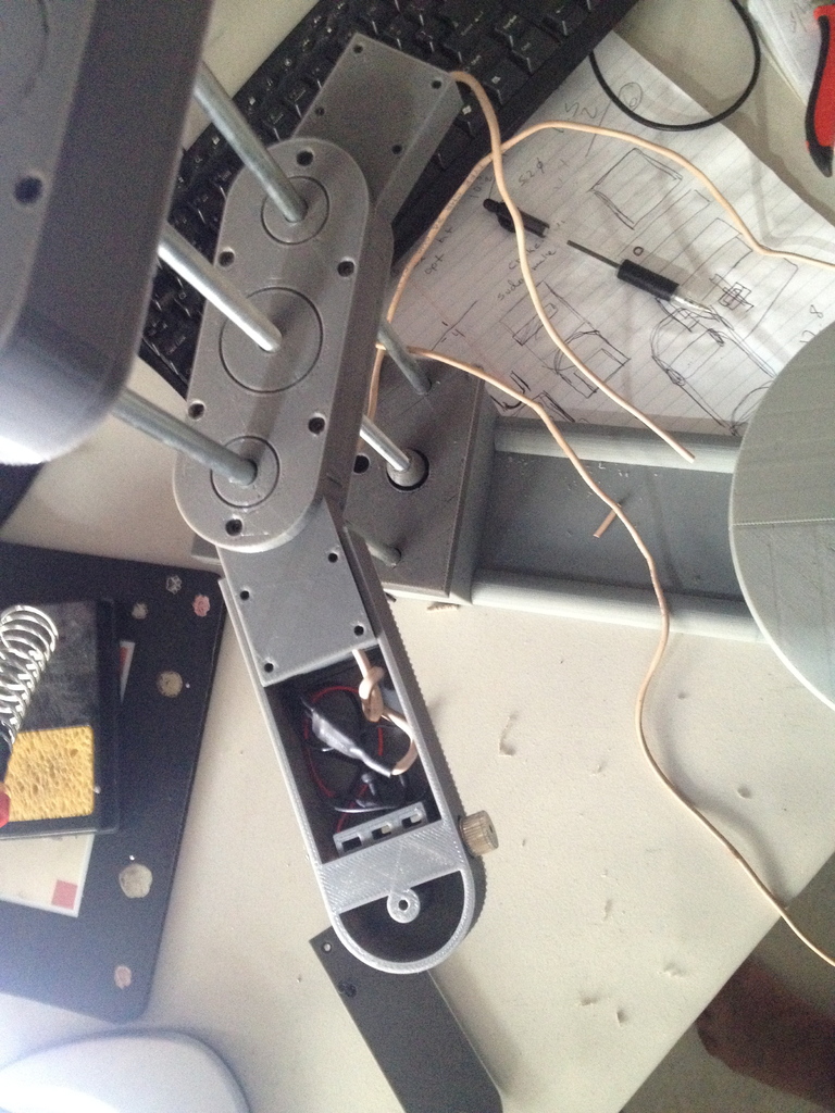 3D сканер на основе проекта FabScan (CEBSCAN)