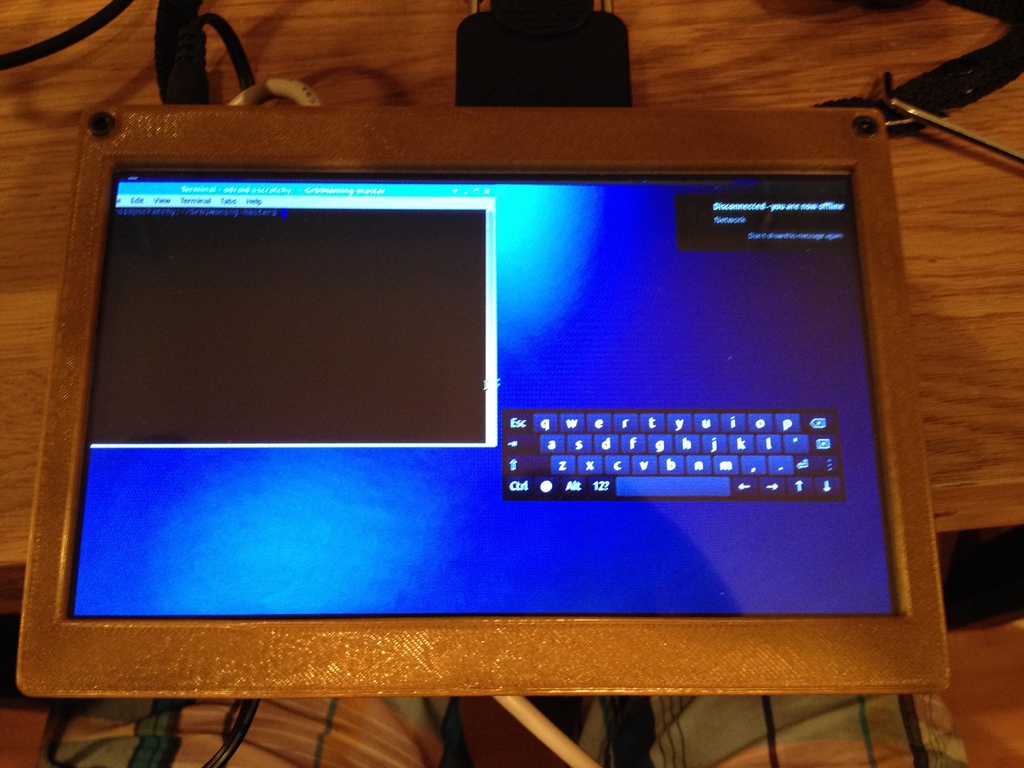 Корпус для 7-дюймового сенсорного монитора LS-7T