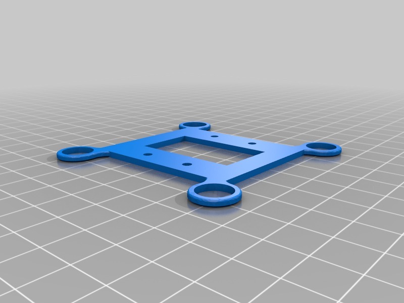 Альтернативная нижняя плита для бесщеточного гимбала