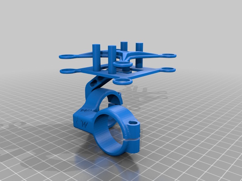 Альтернативная нижняя плита для бесщеточного гимбала