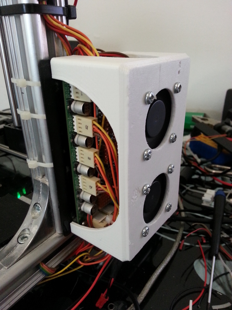 Корпус с двойным вентилятором для K8200