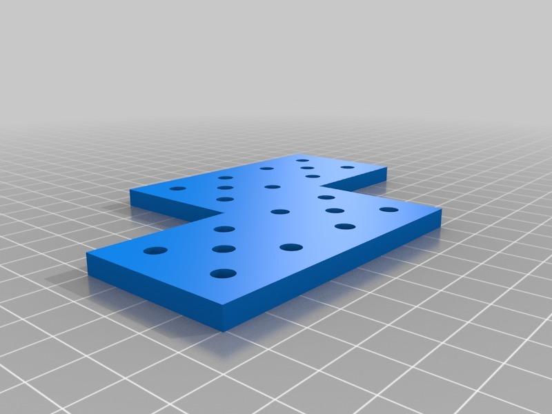OpenSCAD - Скрипт открытой структуры