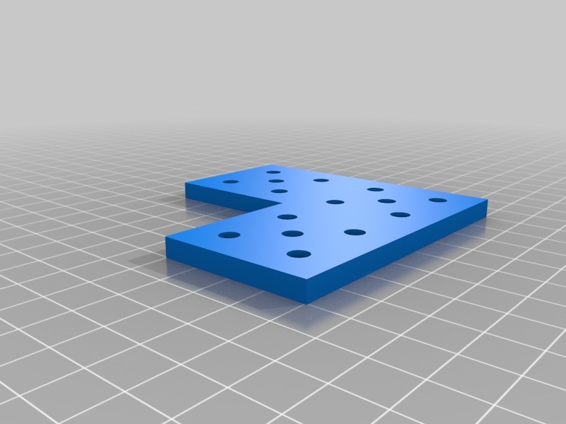 OpenSCAD - Скрипт открытой структуры