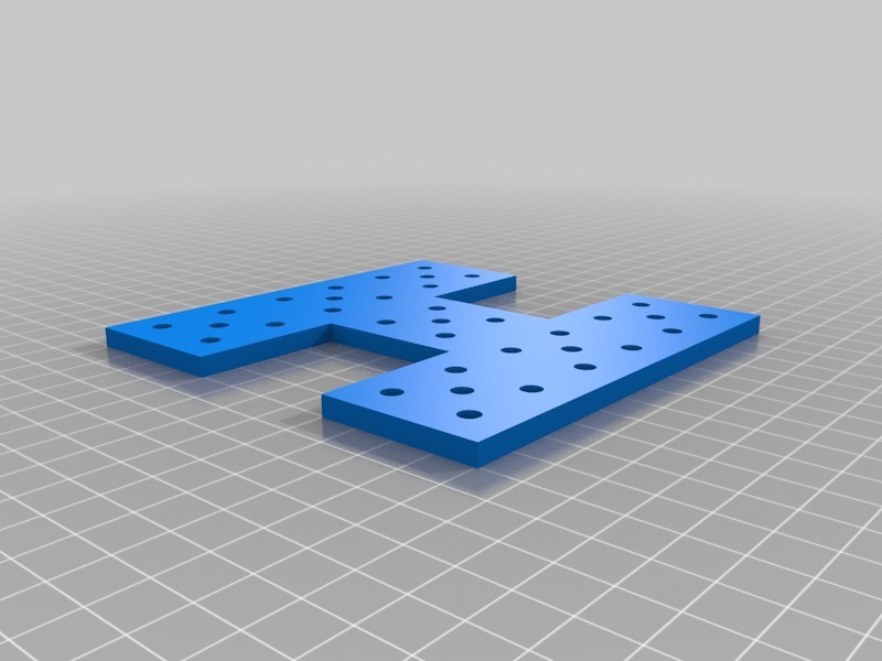OpenSCAD - Скрипт открытой структуры