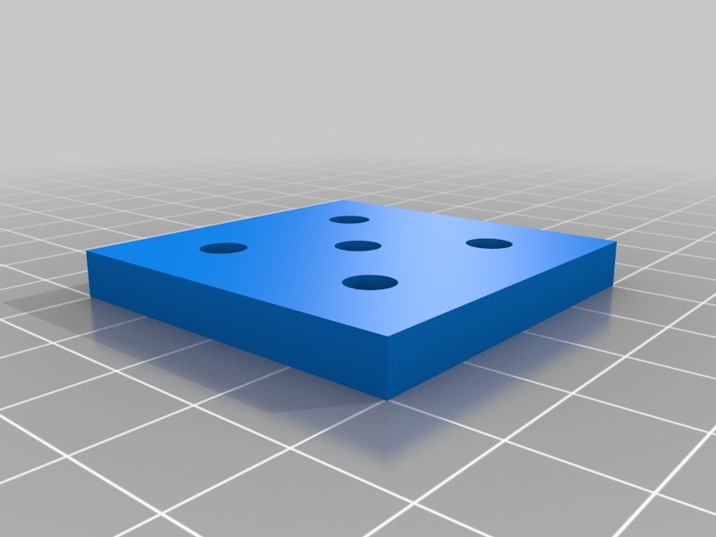 OpenSCAD - Скрипт открытой структуры