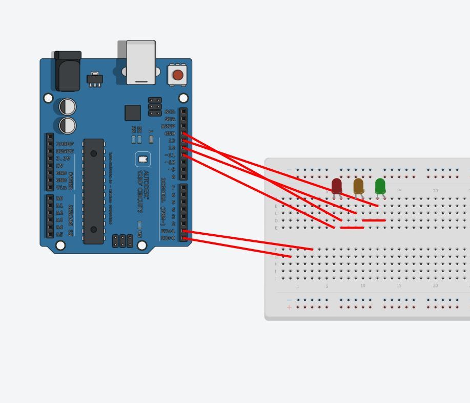 3D модель светофора для Android