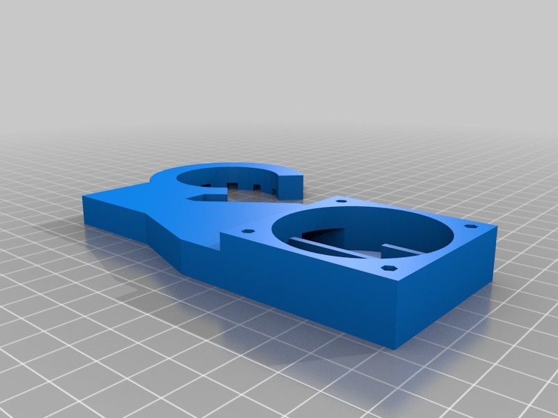 Дефлектор вентилятора для хотэнда Hexagon Mendel90