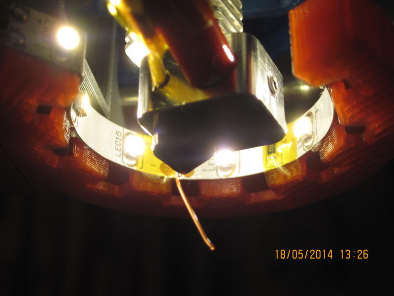 Дефлектор вентилятора для хотэнда Hexagon Mendel90