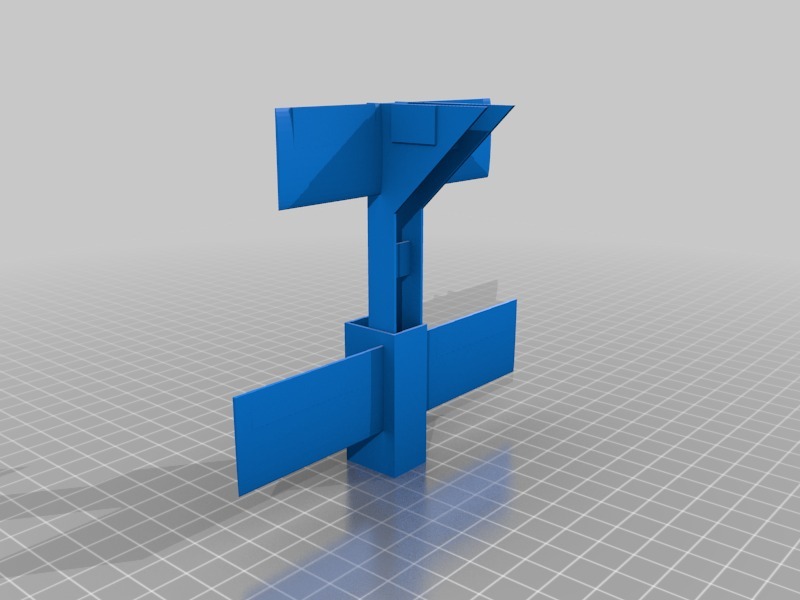 Гладкий планер с открытым фюзеляжем