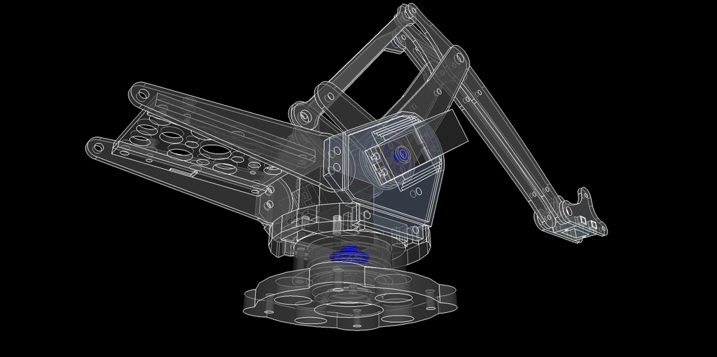 Lite Arm - Открытый 3D-принтованный роботизированный манипулятор