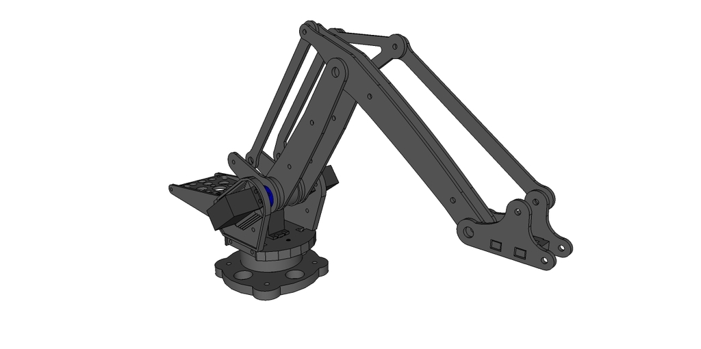 Lite Arm - Открытый 3D-принтованный роботизированный манипулятор
